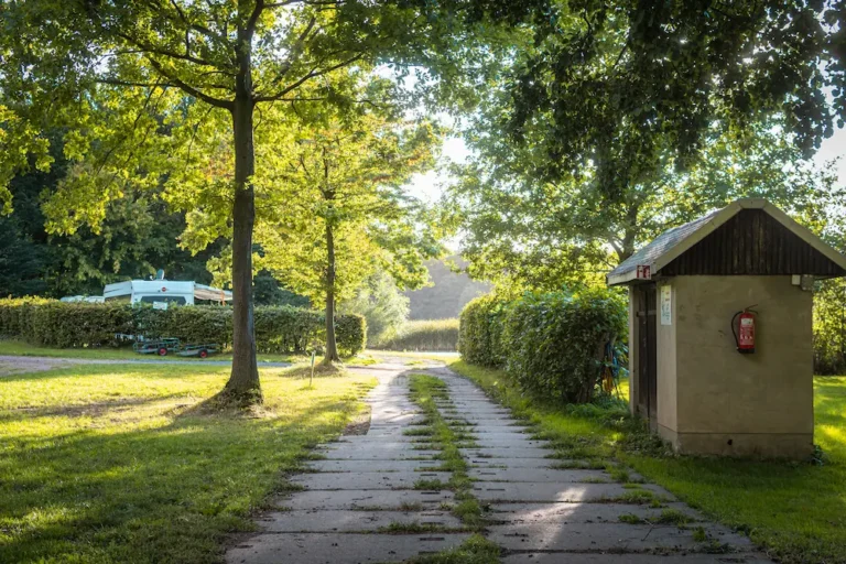 Einfahrt Campingplatz